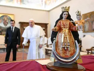 O Papa recebe presidente do Equador